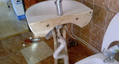 Установка раковины Маяковская метро Москвы