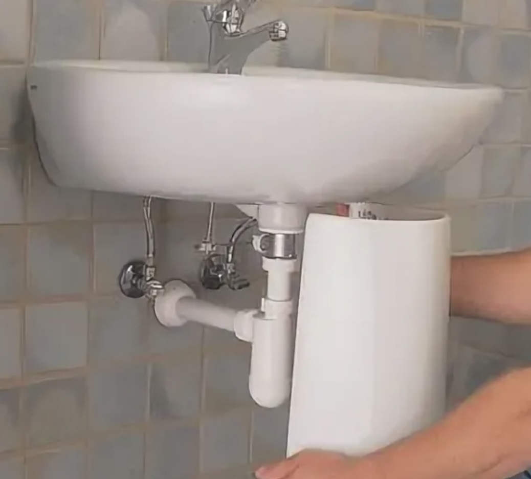 Демонтаж раковины Демонтаж раковины